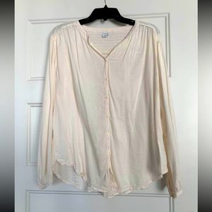 Cream Blouse